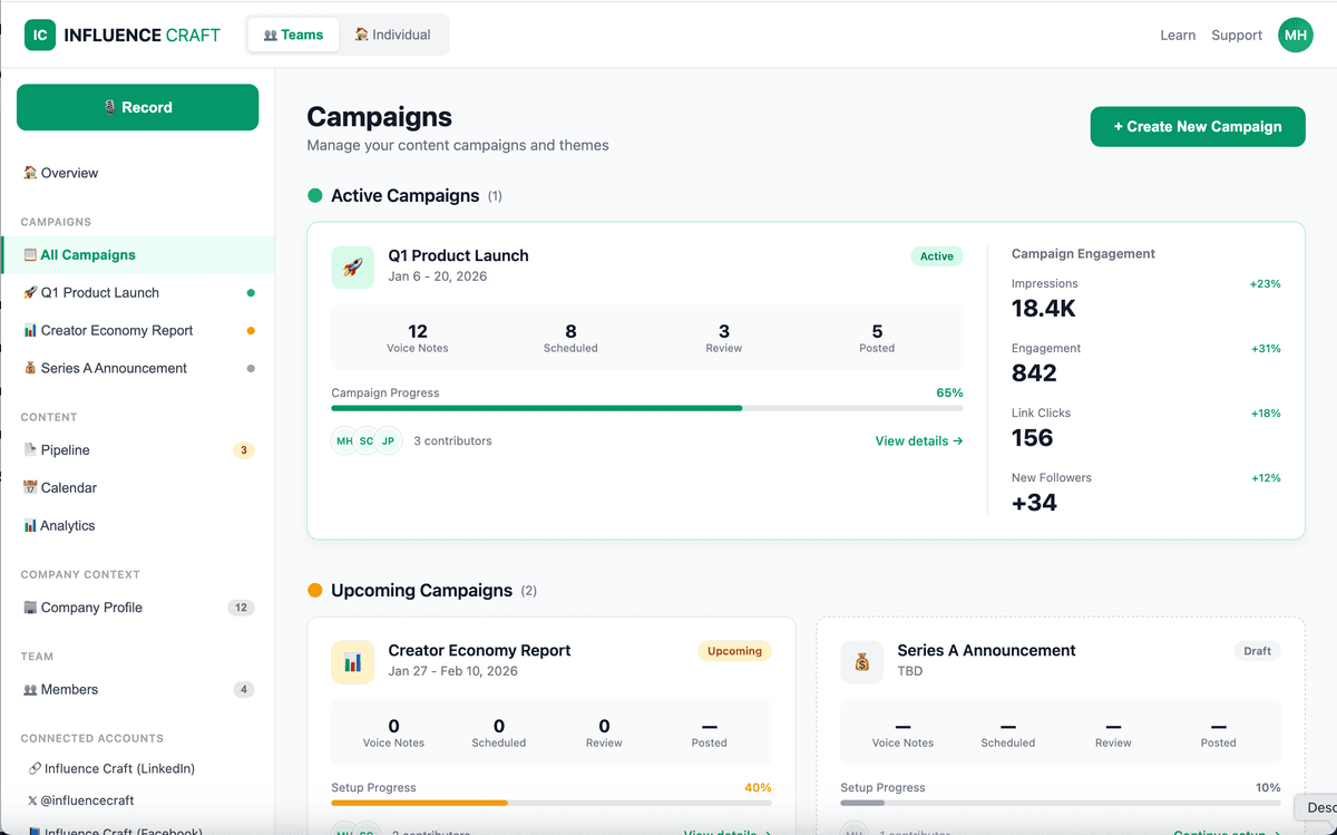 Campaign Orchestration